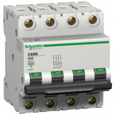 Автоматический Выкл. C60N 4П 25A  C 24365 Schneider Electric