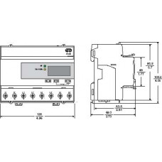 Счетчик Электроэнергии Iem3200 A9MEM3200 Schneider Electric