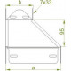 Левая редукция RKLBJ150/100H100 BAKS 118915