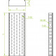 Кабельный лоток KOP150H60/3 N BAKS 161815