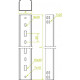 Кабельный лоток окрашеный KLWJ120H60/6L BAKS 164412