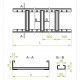 Кабельрост DUD100H45/3 N BAKS 446010