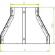 Двухсекционная редукция RKNd240/125H28 BAKS 522524