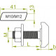 Молотковый болт SMHPM10x30 BAKS 650376