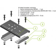 Монтажный комплект 120x240 BDHM120x240 752700 DKC