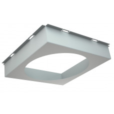 Рамка Грильято SL/DL POWER LED 40 (50x50x40 lamel 10mm) silver Световые Технологии 2170000220