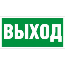 ПЭУ 010 Выход (385х185) PT-B BOX S пиктограмма Световые Технологии 2502000450