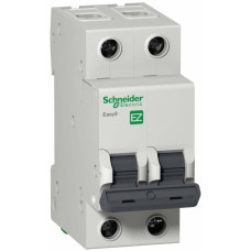 Выключатель автоматический модульный 2п B 16А 4.5кА EASY 9 Schneider Electric EZ9F14216