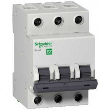 Выключатель автоматический модульный 3п B 10А 4.5кА EASY 9 Schneider Electric EZ9F14310