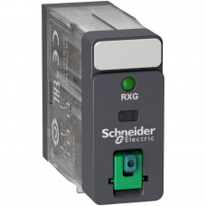 Реле промежуточное 5А 2СО=24В кнопка+LED Schneider Electric RXG22BD