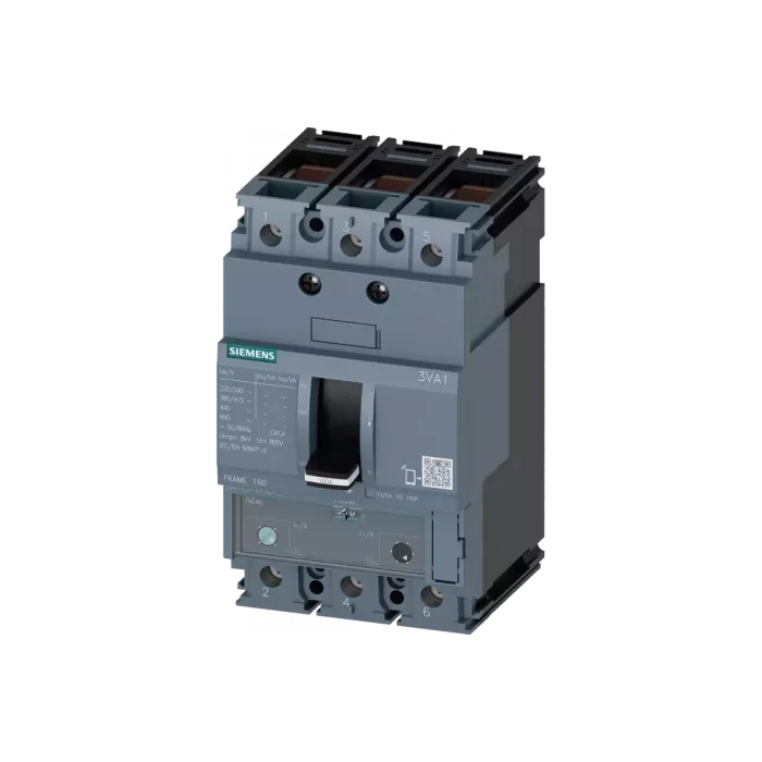 Автоматический выключатель 3-пол., 55 кА, 32 А, защита оборудования TM240 3VA1132-5EF36-0AA0 Siemens