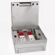 Напольный лючок на 16 модулей (8 розеток 45x45) IP54 System Power SP01-0116