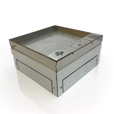Напольный лючок-невидимка на 16 модулей (8 розеток 45x45) IP54 System Power SP01-0216