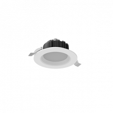 Cветильник светодиодный "ВАРТОН" Downlight круглый встраиваемый 120*65 мм 11W 4000K IP54/20 RAL9010 белый матовый аварийный автономный постоянного действия Varton V1-R0-01011-10A00-4401140