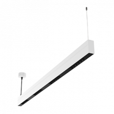 Светодиодный светильник"ВАРТОН" Stellar-Line Comfort Up n Down подвесной 1200х35х75 мм 56 ВТ 4000К RAL9010 белый матовый с линзами 50 градусов двойная засветка Varton V1-R0-W0493-05L21-2005640