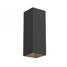 Светодиодный светильник"ВАРТОН" WL-Cube настенный10W 4000K 80х80х230 мм угол 60° IP54 RAL9005 черный матовый Varton V1-R5-90513-21000-5401040
