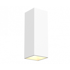 Светодиодный светильник"ВАРТОН" WL-Cube настенный10W 4000K 80х80х230 мм угол 60° IP54 RAL9010 белый матовый Varton V1-R5-Y0513-21000-5401040