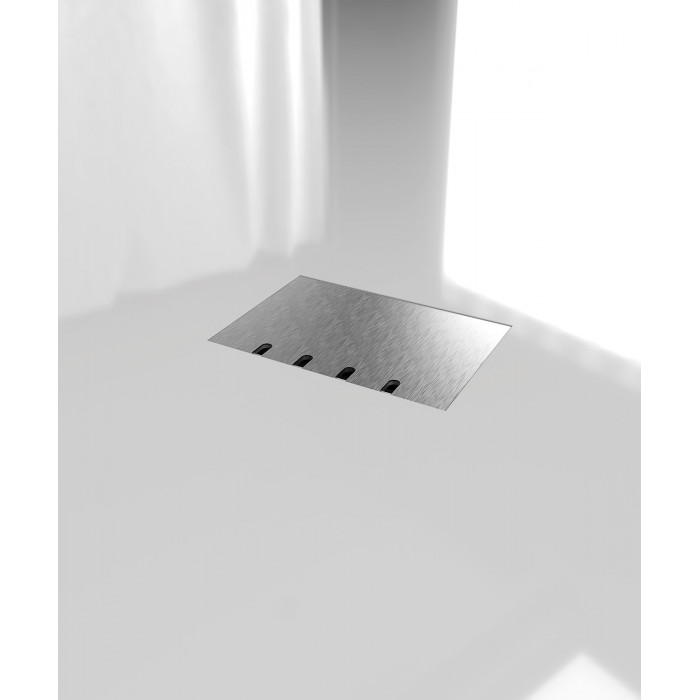 Лючок в пол на 6 модулей (3 розетки 45x45) IP41 System Power SP01-0306