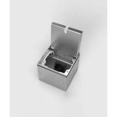 Лючок в пол на 2 модуля (одну розетку 45x45) IP41 System Power SP01-0302