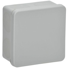 Коробка распаячная ОП КМ42455 100х100х50мм IP67 8 вводов сер. IEK UKO21-100-100-050-K41-66