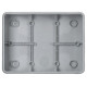 Коробка распаячная ОП КМ42441 150х110х70мм IP67 10 вводов сер. IEK UKO21-150-110-070-K41-66