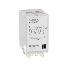 Реле промежуточное OptiRel G RP55-34-120-6-CO КЭАЗ 348355
