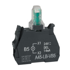 Блок световой OptiSignal D22 A45-LB-VB5 желт. 24VACDC ZBVB5 КЭАЗ 332204