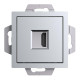 Розетка AtlasDesign HDMI механизм алюм. SE ATN000380