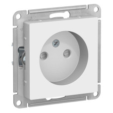 Розетка AtlasDesign 16А без заземл. защ. шторки механизм лотос SE ATN001349