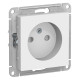 Розетка AtlasDesign 16А без заземл. защ. шторки механизм лотос SE ATN001349