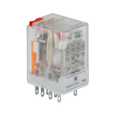 Реле одиночное 230В AC до 6А 4 прекидн. контакта DKC IR-230AC-4CO-D