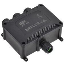 Коробка распределительная герметичная WTP-404 4 ввода IP68 IEK UWB10-O-450-41-04-68