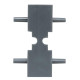 Усилитель жесткости для реверсивных рубильников (I-0-II) TwinBlock 160-250А EKF tb-str-160-250-rev
