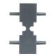 Усилитель жесткости для реверсивных рубильников (I-0-II) TwinBlock 315-400А EKF tb-str-315-400-rev