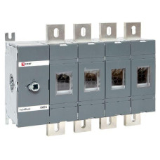 Рубильник 4п 1000А без рукоятки управления TwinBlock EKF tb-s-1000-4p