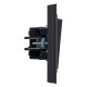 Выключатель 2-кл. СП BRITE ВСР10-2-0-БрГ 10А в сборе графит IEK BR-V20-0-10-K53-F