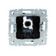Розетка компьютерная СП RJ45 кат.6 BRITE РК11-БрМ механизм маренго IEK BR-K10-2-K35