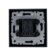 Выключатель 1-кл. СП BRITE ВСР10-1-0-БрМ 10А в сборе маренго IEK BR-V10-0-10-K35-F