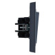 Выключатель 2-кл. СП BRITE ВСР10-2-0-БрМ 10А в сборе маренго IEK BR-V20-0-10-K35-F