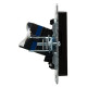 Розетка компьютерная СП RJ45 кат.6 BRITE РК11-БрЧ механизм черн. IEK BR-K10-2-K02