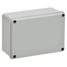 Коробка распаячная ОП 150х110х85 IP55 КМ41262 сер. IEK UKO11-150-110-085-K41-55S
