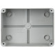 Коробка распаячная ОП 150х110х85 IP55 КМ41262 сер. IEK UKO11-150-110-085-K41-55S