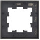 Рамка 1-м BRITE РУ-1-2-Бр стекло черн. матов. IEK BR-M12-G-31-K02