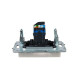 Розетка компьютерная СП RJ45 кат.6 BRITE РК11-БрЖ механизм жемчуж. IEK BR-K10-2-K36
