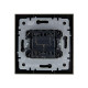 Выключатель 2-кл. СП BRITE ВСР10-2-0-БрШ 10А в сборе шампань IEK BR-V20-0-10-K37-F