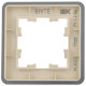 Рамка 1-м BRITE РУ-1-2-Бр стекло песчан. RE IEK BR-M12-G-41-K98