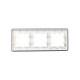 Рамка 3-м BRITE РУ-3-2-Бр стекло бел. RE IEK BR-M32-G-41-K01