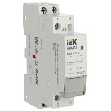 Контактор модульный KMR 20А 230В AC 2НЗ ARMAT IEK AR-KMR10-020-02-230