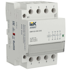 Контактор модульный KMR 63А 230В AC 2НО 2НЗ ARMAT IEK AR-KMR10-063-22-230