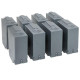 Комплект клеммных крышек (длинные) для рубильников TwinBlock 160-250А (уп.8шт) EKF tb-cvrlong-8-160-250